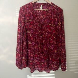 Roper women’s XL Bohemian floral top
